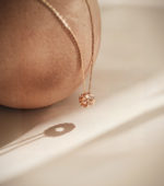 Gold Diamond-Quilted "Lulu Tong" Necklace - Image 4